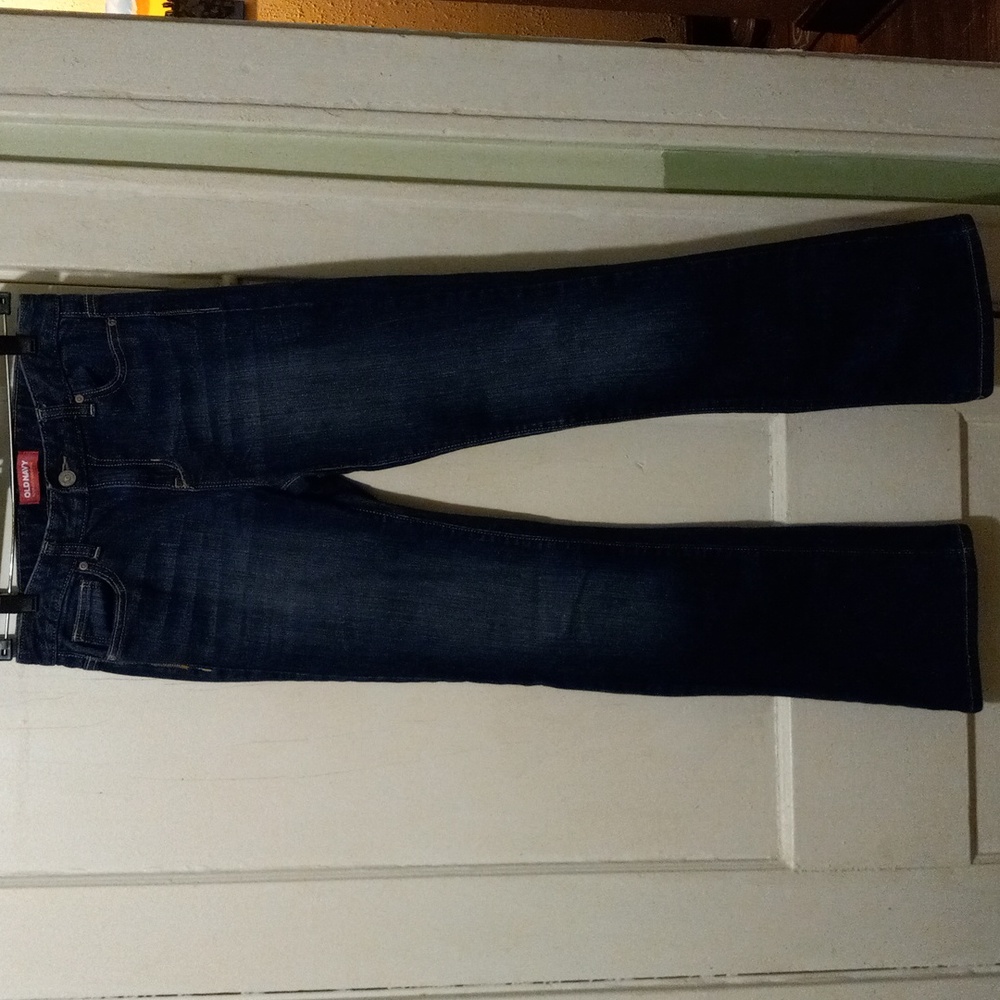 Old Navy Jeans, Jr 16R, Bootcut, Waist extenders, Dark Wash Like New